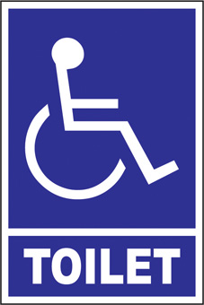 SAFETY SIGN (SAV) | Toilet